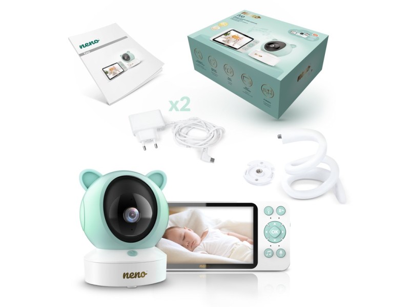 Neno ivo – rotating video baby monitor with wireless receiver