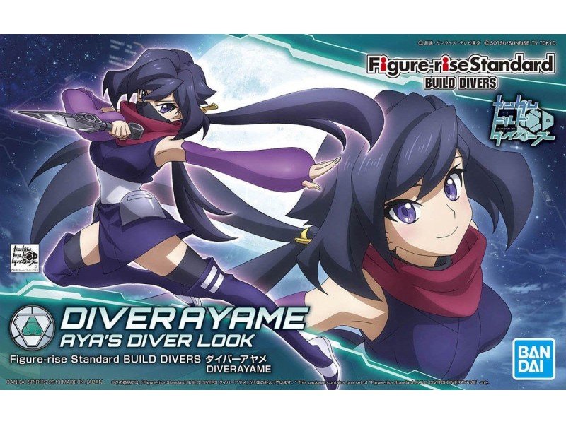 Figurine collector's BANDAI RISE BUILD DIVERS DIVER AYAME