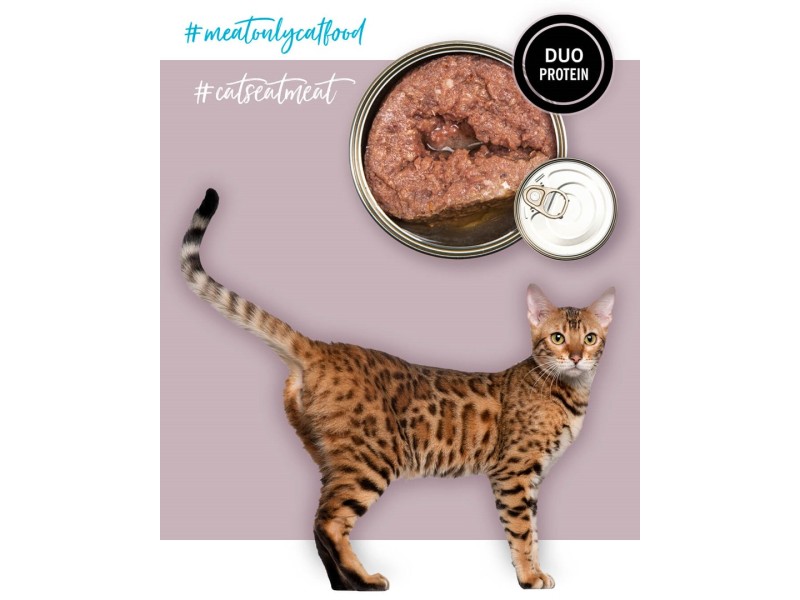 3COTY Turkey with goose - wet cat food - 80g