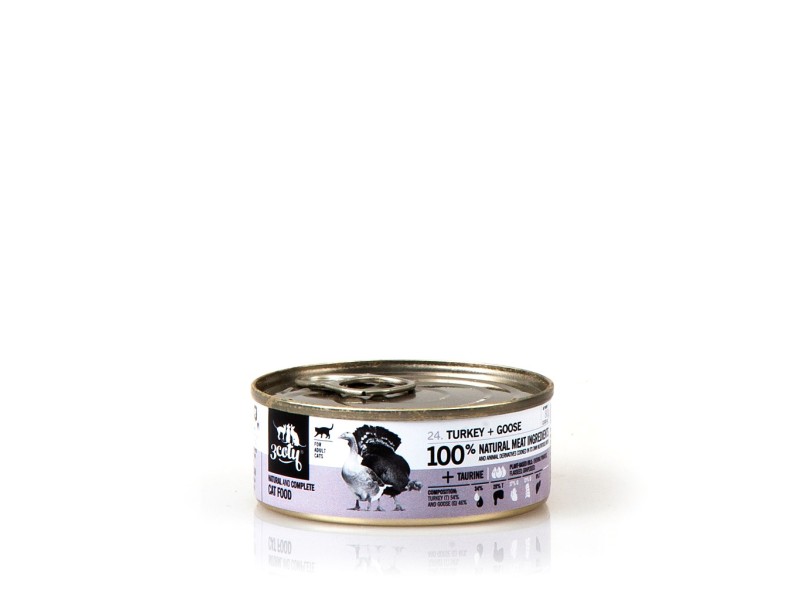 3COTY Turkey with goose - wet cat food - 80g