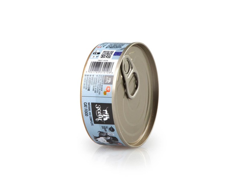 3COTY Turkey with chicken and krill Senior - wet cat food - 80g