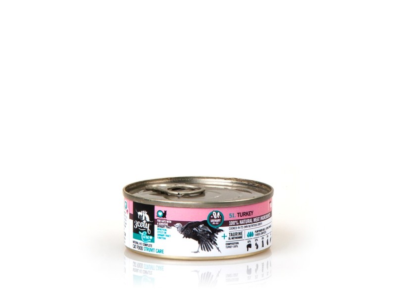 3COTY Turkey Struvite care - wet cat food - 80g