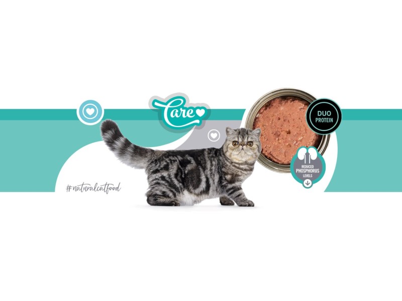 3COTY Chicken with duck Kidney care  - wet cat food - 80g