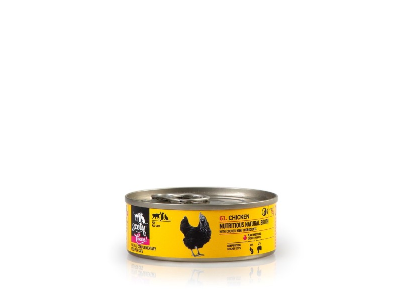 3COTY Chicken Cheers! - wet cat food - 75g
