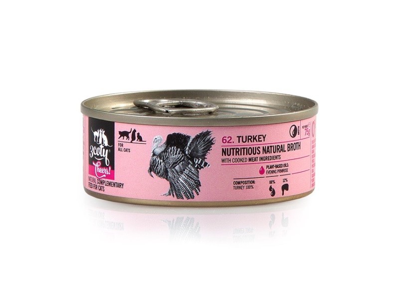 3COTY Turkey Cheers! - wet cat food - 75g