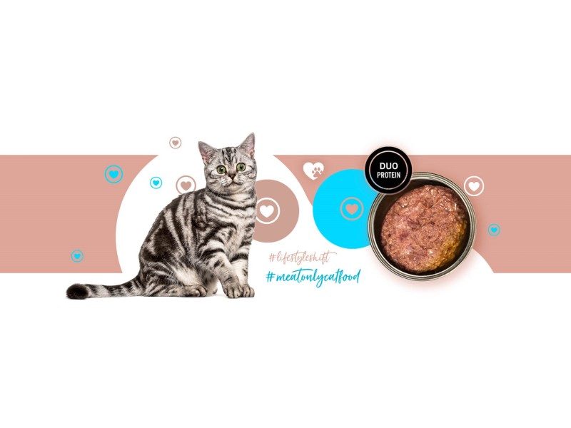 3COTY 26. Turkey and rabbit - wet cat food - 180g 3COTY 26. Turkey and rabbit - wet cat food - 180g