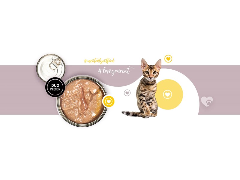3COTY 47. Turkey and goose for kittens - wet cat food - 180g