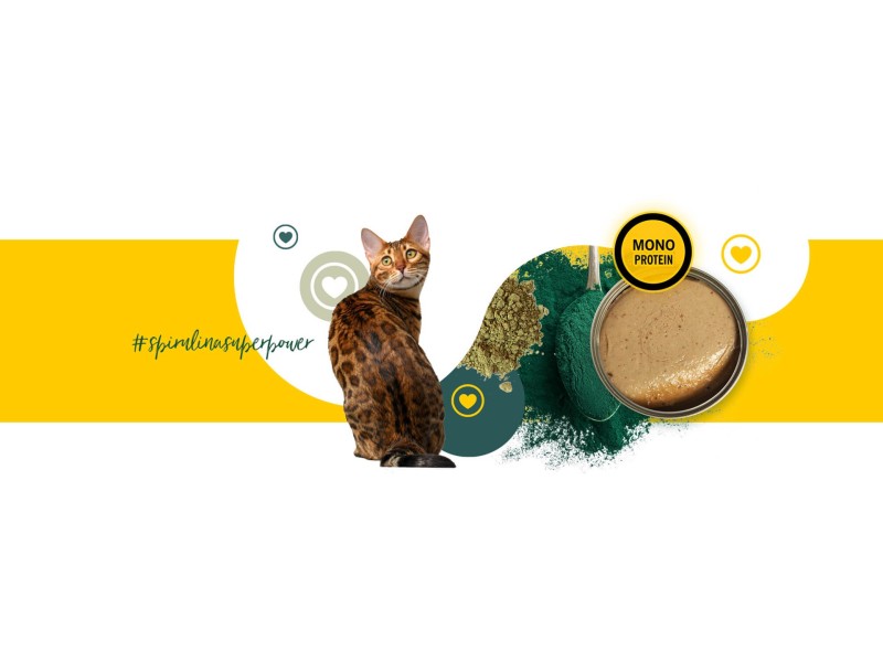 3COTY 48. Chicken with spirulina - wet cat food - 180g