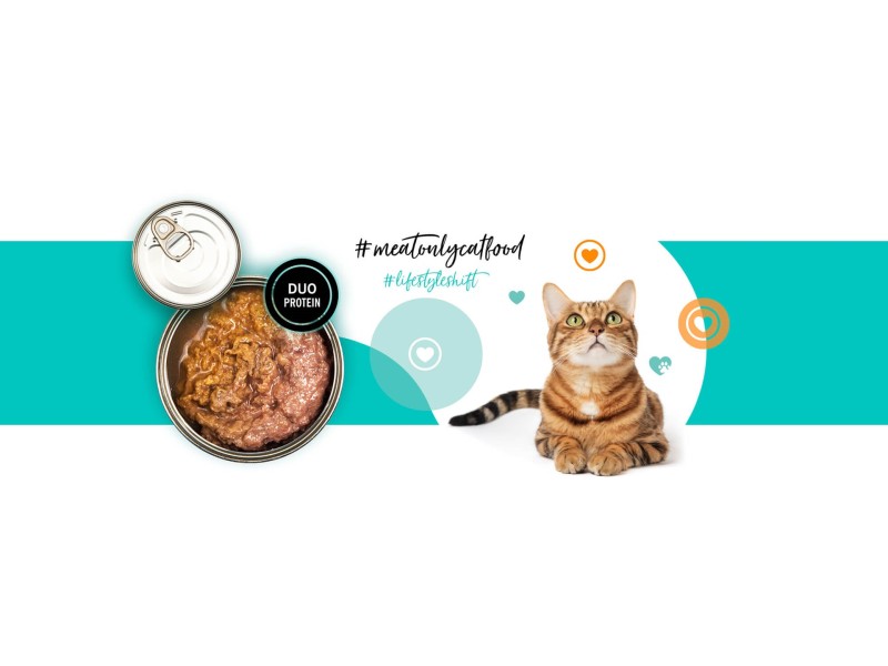 3COTY 12. Chicken with duck - wet cat food - 180g