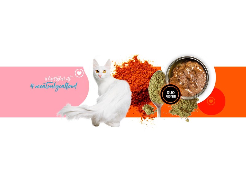 3COTY 18. Turkey with krill Coat support - wet cat food - 180g