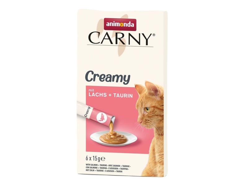 ANIMONDA Carny Salmon with taurine - cat treats - 6 x 15g