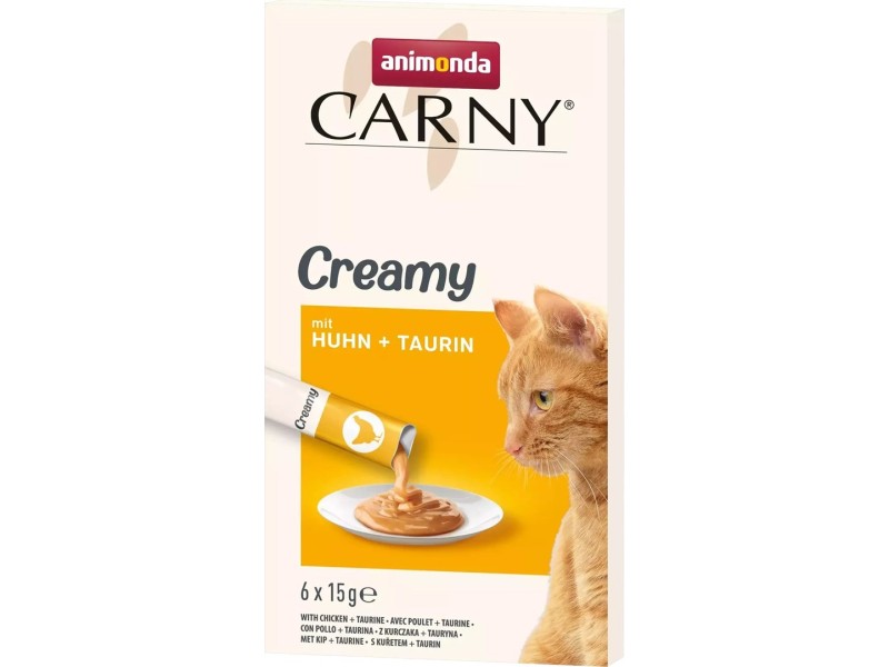 ANIMONDA Carny Chicken with taurine - cat treats - 6 x 15g