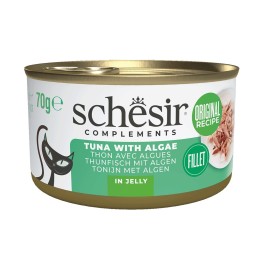 SCHESIR Complements Tuna with algae in jelly - wet cat food - 70g