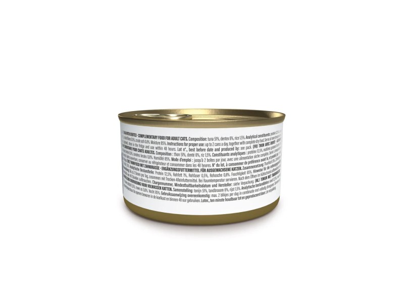 SCHESIR Oceanic Adult Tuna with Dentic - wet cat food - 70g