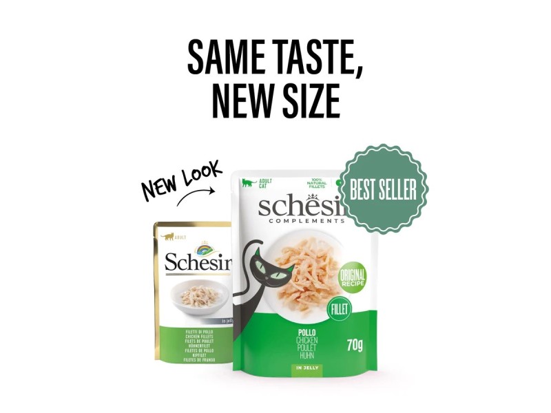 SCHESIR Chicken fillet in jelly - wet cat food - 70g