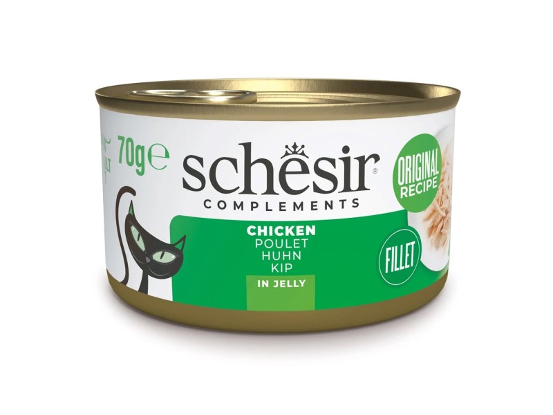 SCHESIR Chicken in jelly - wet cat food - 70g
