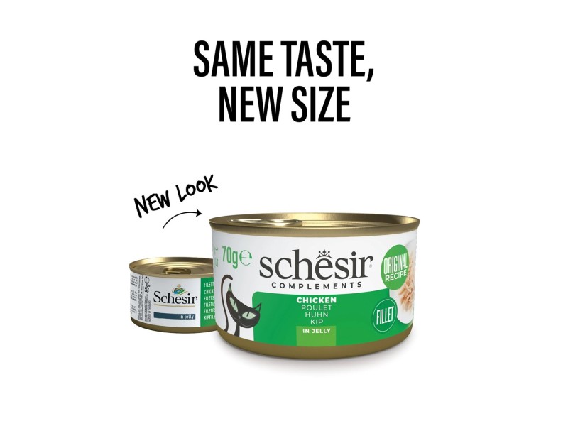 SCHESIR Chicken in jelly - wet cat food - 70g