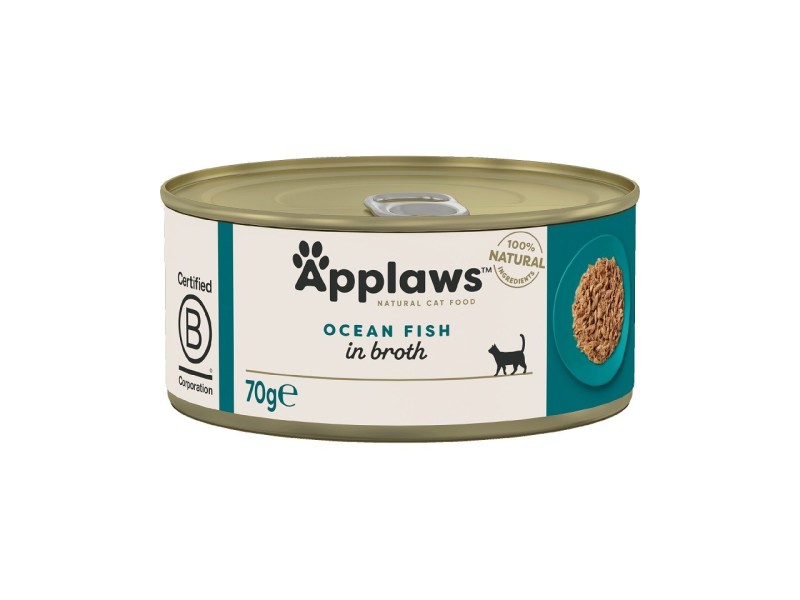 APPLAWS Ocean Fish in Broth - wet cat food - 70g