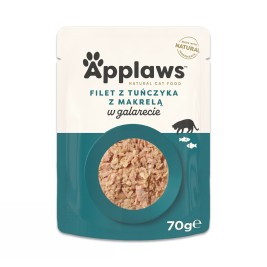 APPLAWS Tuna Fillet with Mackerel in Jelly - wet cat food - 70g