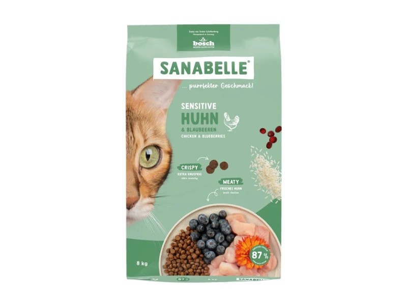 BOSCH Sanabelle Sensitive Chicken - dry cat food - 8kg