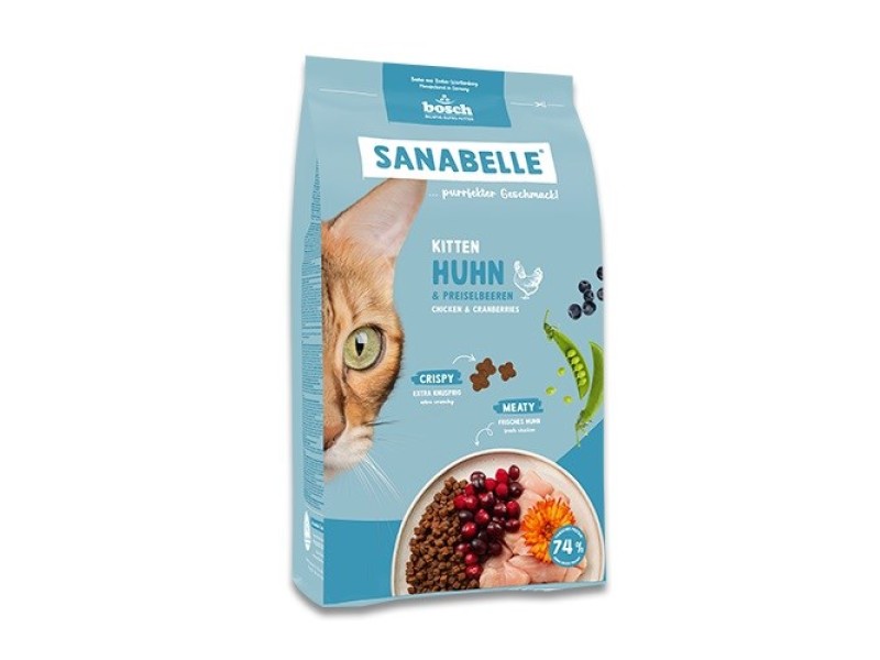 BOSCH Sanabelle Life Kitten chicken & cranberries - dry cat food - 8kg