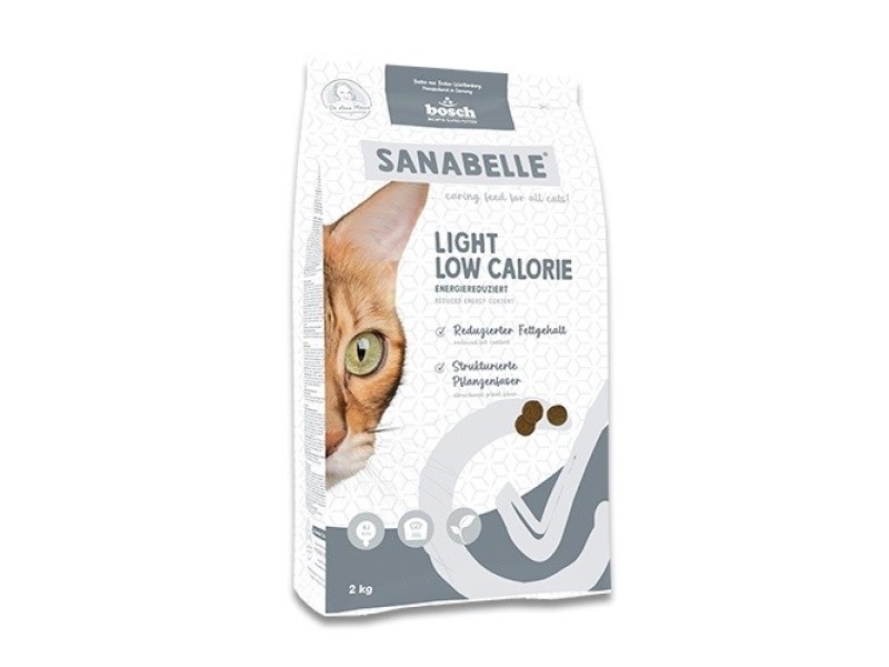 BOSCH Sanabelle Light Low Calorie Poultry - dry cat food - 8kg