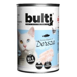 BULTI Rich in cod - wet cat food - 400g
