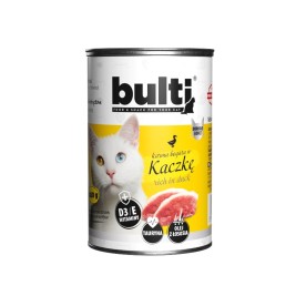 BULTI Rich in duck - wet cat food - 400g