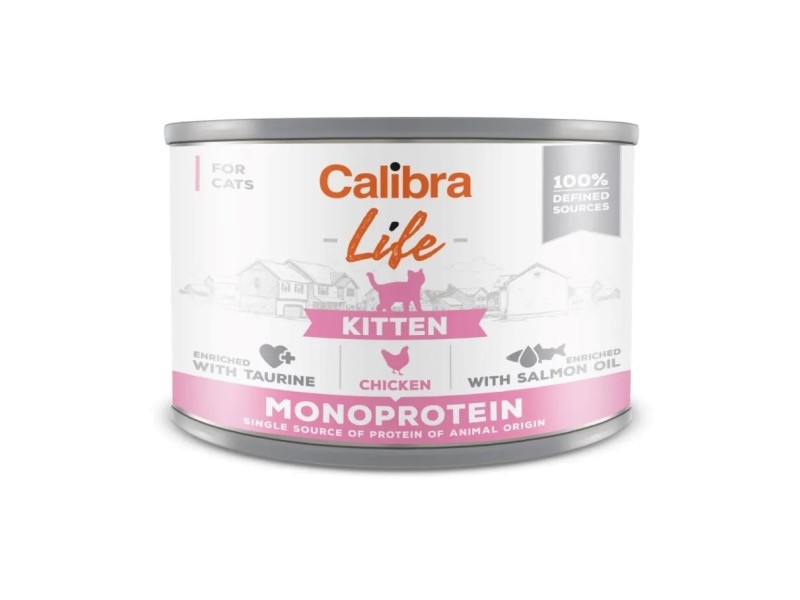 CALIBRA Cat Life Kitten Chicken - wet cat food - 200g