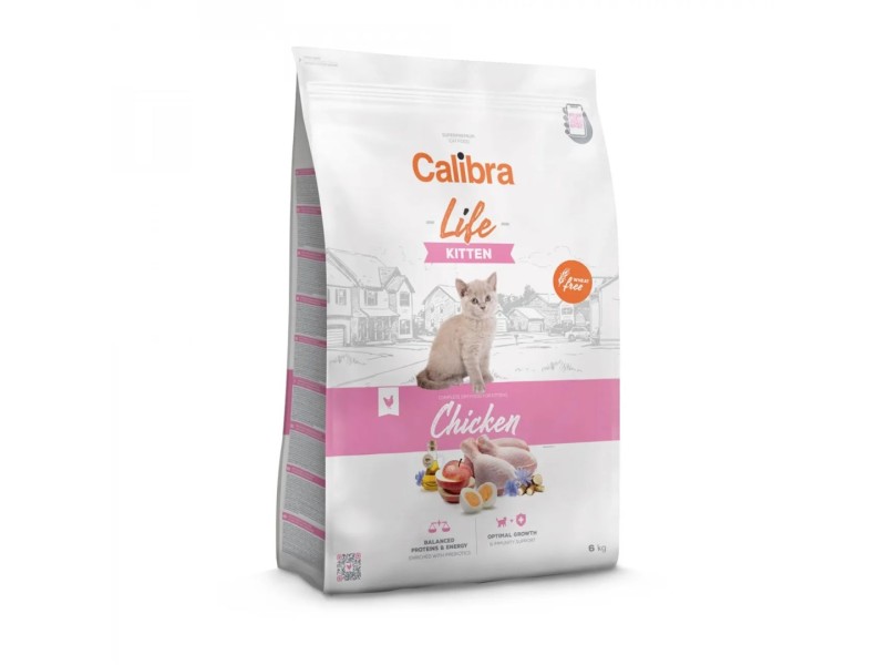 CALIBRA Cat Life Kitten Chicken - dry cat food - 6kg