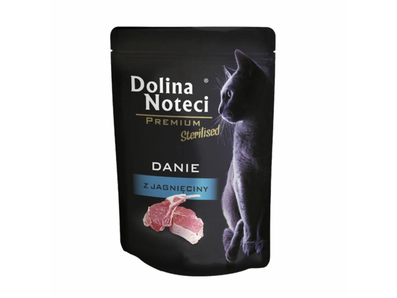 DOLINA NOTECI Premium Sterilised Lamb - wet cat food - 85g