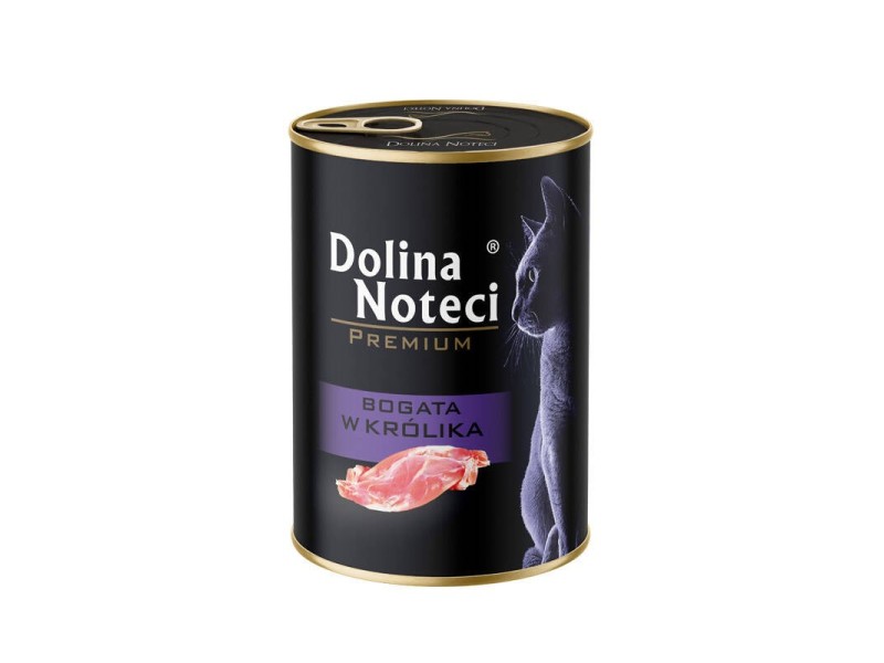 DOLINA NOTECI Premium Rich in rabbit - wet cat food - 400g