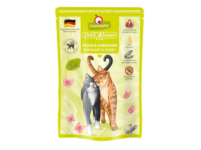 GRANATAPET DeliCATessen Pheasant and coney - wet cat food - 85g