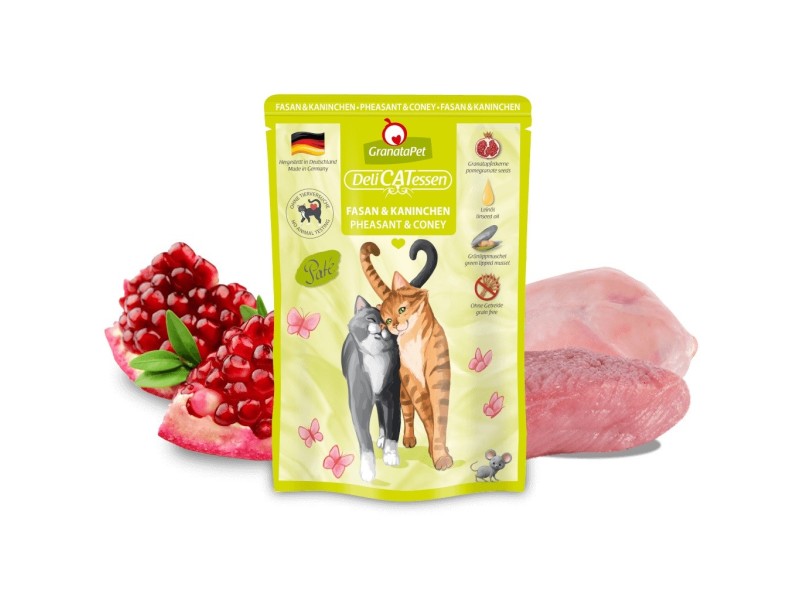 GRANATAPET DeliCATessen Pheasant and coney - wet cat food - 85g
