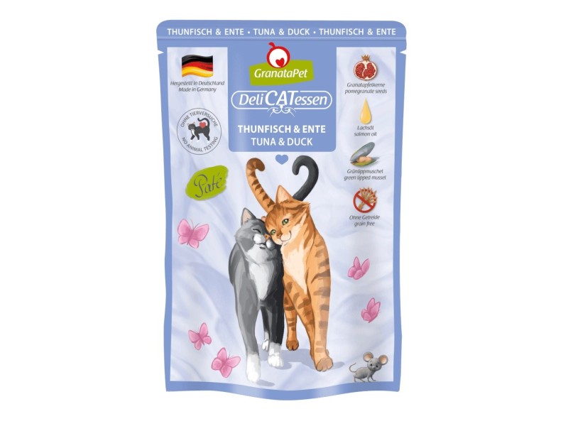 GRANATAPET DeliCATessen Tuna and duck - wet cat food - 85g