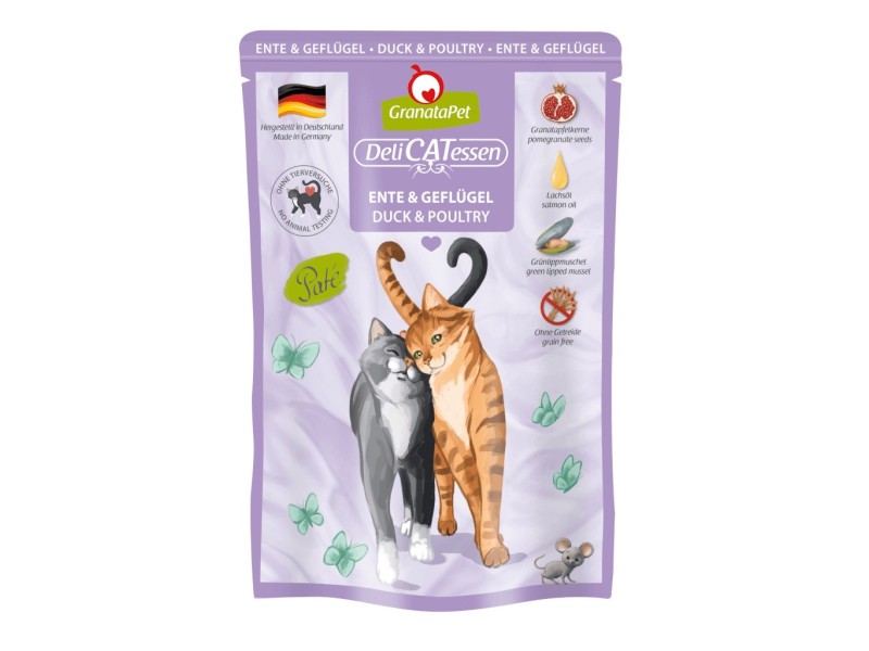 GRANATAPET DeliCATessen Duck and poultry - wet cat food - 85g