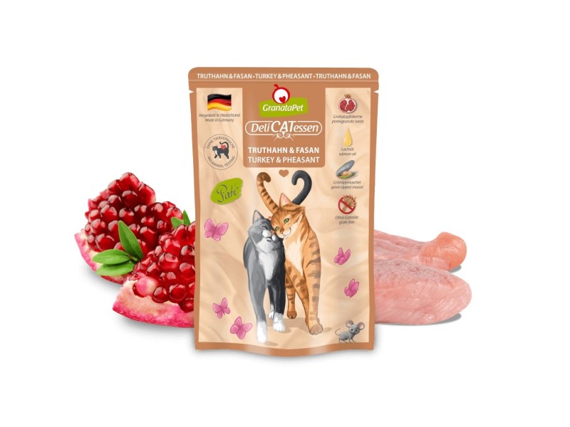 GRANATAPET DeliCATessen Turkey and pheasant - wet cat food - 85g