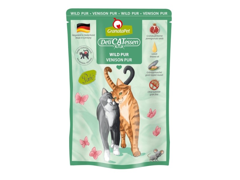 GRANATAPET DeliCATessen Venison - wet cat food - 85g