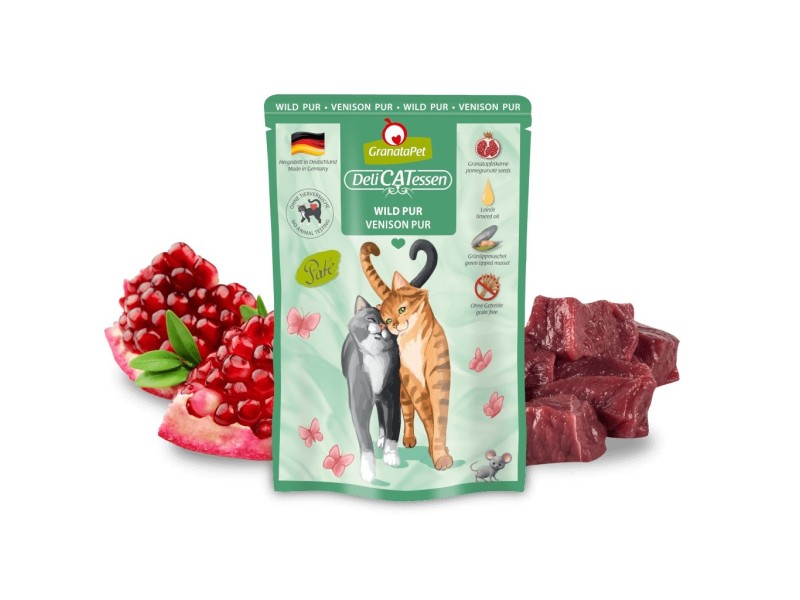 GRANATAPET DeliCATessen Venison - wet cat food - 85g