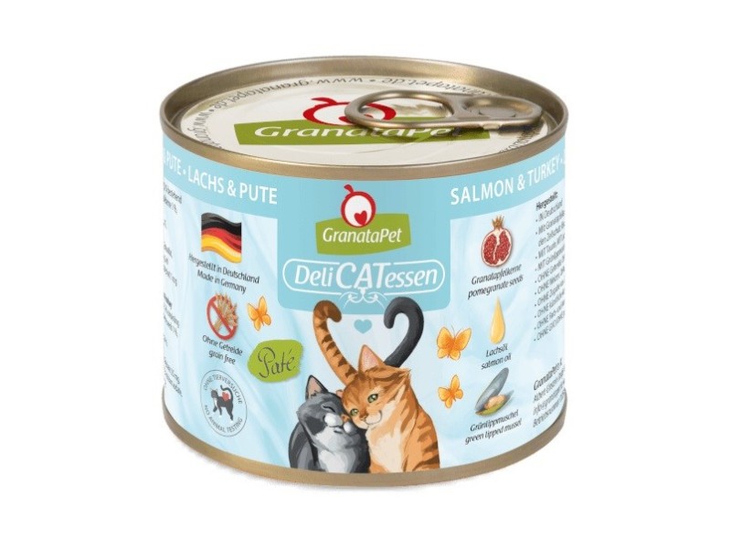 GRANATAPET DeliCATessen Salmon and turkey - wet cat food - 200g