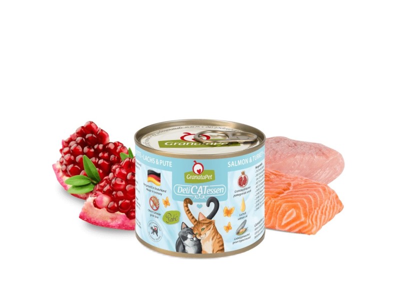 GRANATAPET DeliCATessen Salmon and turkey - wet cat food - 200g