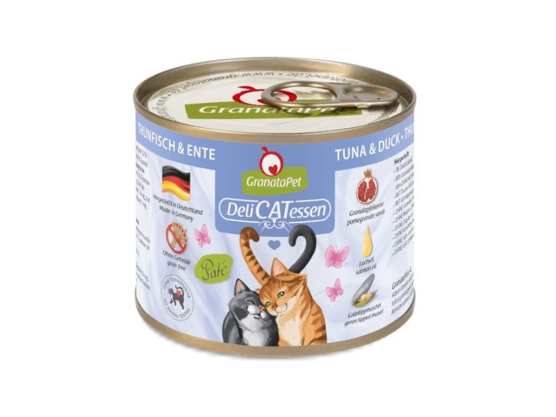 GRANATAPET DeliCATessen Tuna and duck - wet cat food - 200g
