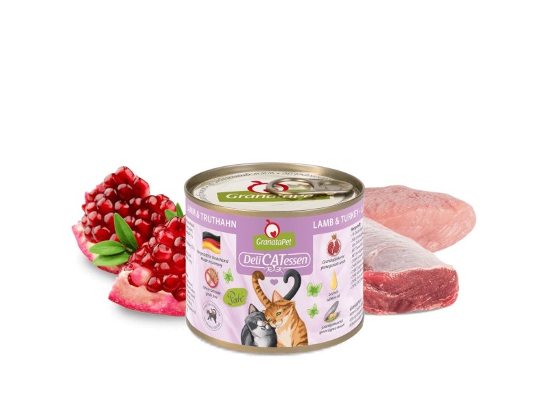 GRANATAPET DeliCATessen Lamb and turkey - wet cat food - 200g