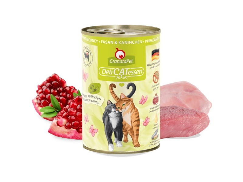 GRANATAPET DeliCATessen Pheasant and coney - wet cat food - 400g