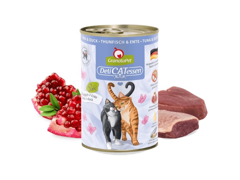 GRANATAPET DeliCATessen Tuna and duck - wet cat food - 400g