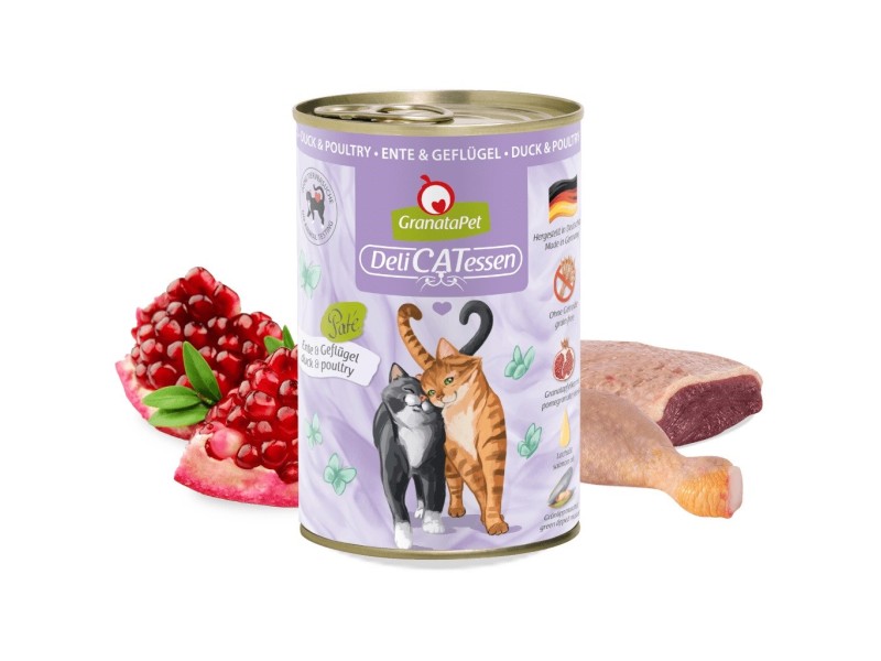 GRANATAPET DeliCATessen Duck and poultry - wet cat food - 400g