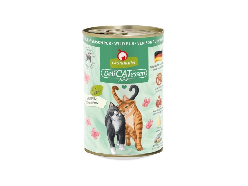 GRANATAPET DeliCATessen Venison - wet cat food - 400g