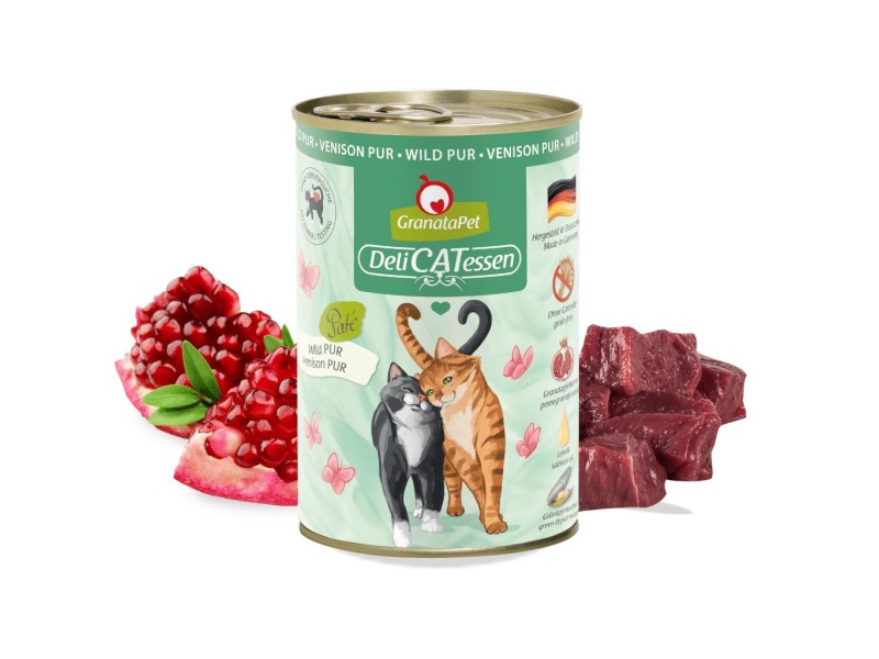 GRANATAPET DeliCATessen Venison - wet cat food - 400g