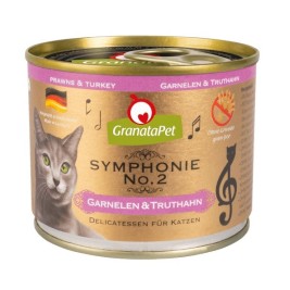 GRANATAPET Symphonie  No.2 Prawns and turkey - wet cat food - 200g