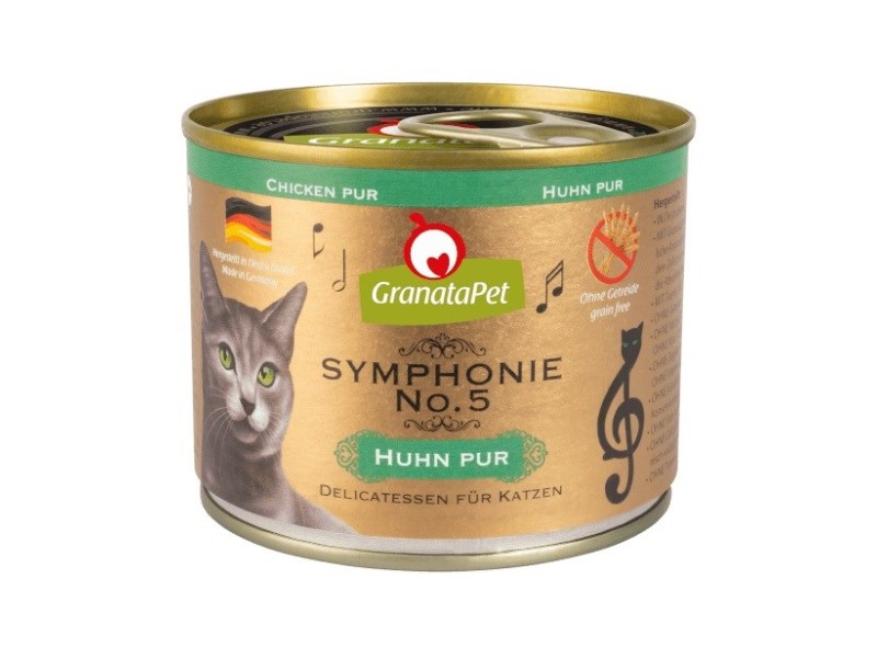 GRANATAPET Symphonie  No.5 Chicken - wet cat food - 200g